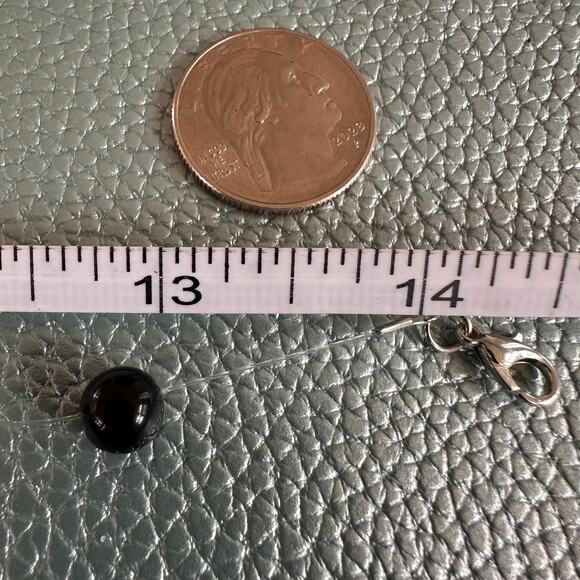 Illusion Black Bead Choker - Picture 4 of 4